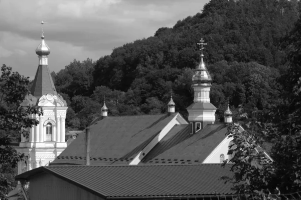 修道院建筑埃皮芬尼修道院伟大的教堂 — 图库照片