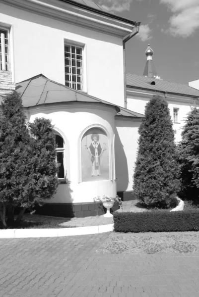 Monasheskyy Byggnad Epiphany Kloster Stor Kyrka — Stockfoto