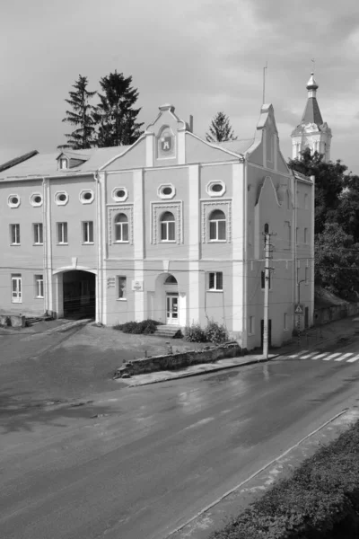 Partie Historique Vieille Ville Monasheskyy Bâtiment Épiphanie Monastère Grande Vieille — Photo