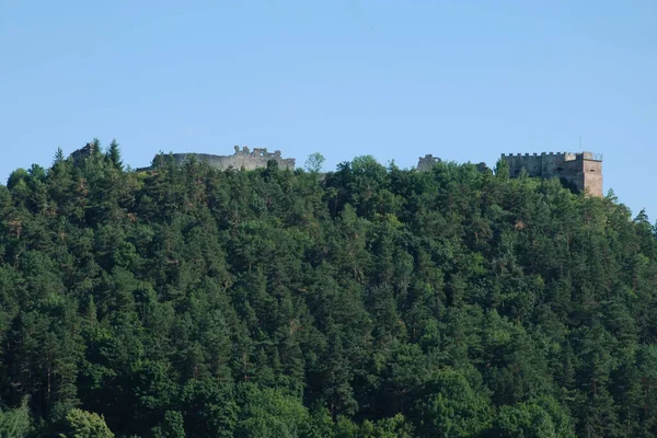 Allgemeiner Blick Auf Den Burgberg — Stockfoto