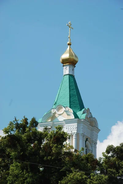 Monasheskyy Edifício Epifania Mosteiro Grande Igreja — Fotografia de Stock