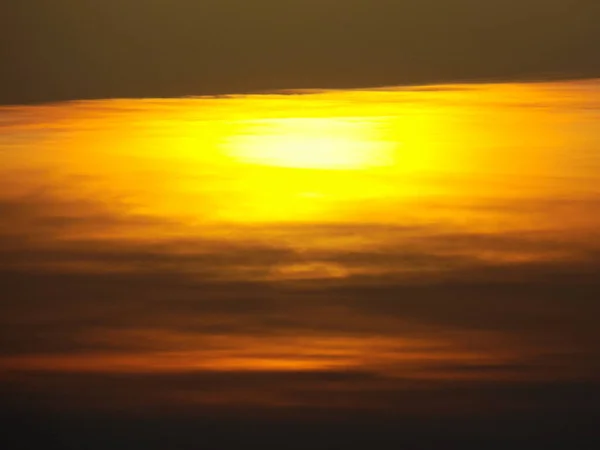 Západ Slunce Západ Slunce Jev Který Doprovázen Zmizením Slunce Obzoru — Stock fotografie