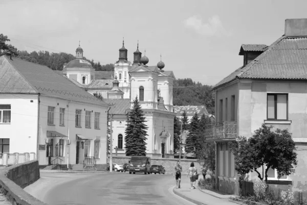 Ιστορικό Μέρος Της Παλιάς Πόλης Παλιά Πόλη Κεντρικό Δρόμο Καθεδρικός — Φωτογραφία Αρχείου