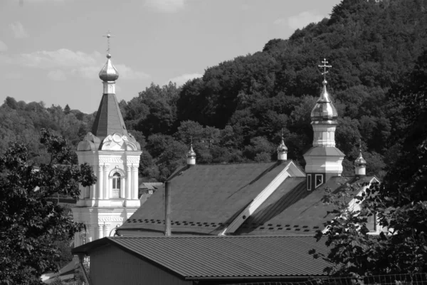 Bâtiment Monasheskyy Épiphanie Monastère Grande Église — Photo