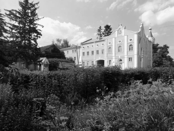 Ιστορικό Τμήμα Της Παλιάς Πόλης Κτίριο Μοναστηριού Των Θεοφανών Μεγάλη — Φωτογραφία Αρχείου