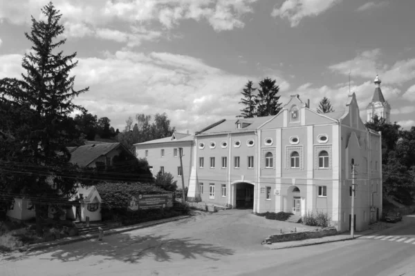 Parte Histórica Velha Cidade Monasheskyy Edifício Epiphany Monastery Great Antiga — Fotografia de Stock