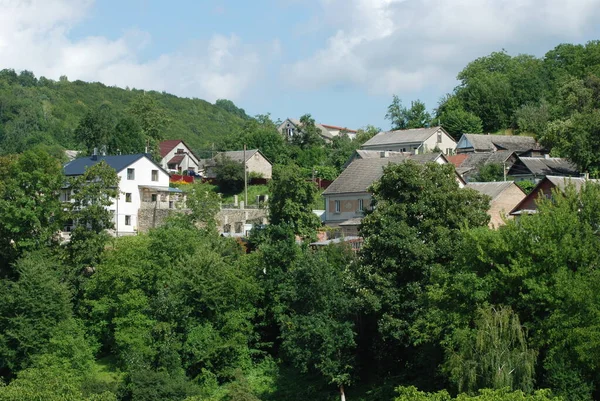 Rande Des Dorfes Umgebung Außerhalb Der Stadt — Stockfoto