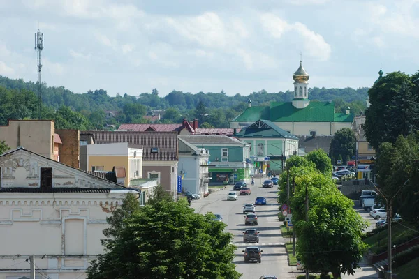 Історична Частина Старого Міста Миколаївський Собор Францисканський Монастир Orthodox General — стокове фото