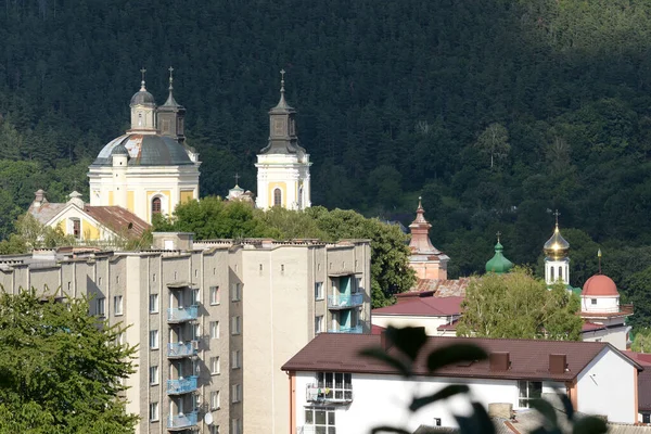 Historická Část Starého Města Katedrála Transformace — Stock fotografie