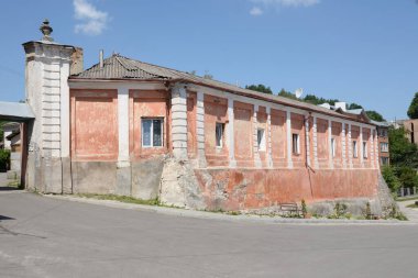 Eski şehrin tarihi kısmı. Eski kasaba binaları.