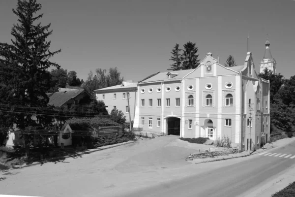 Het Historische Deel Van Oude Stad Monasheskyy Gebouw Epiphany Monastery — Stockfoto