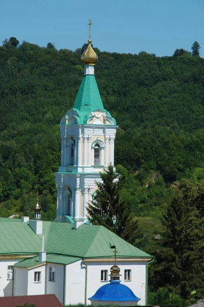 Monasheskyy Edificio Epifanía Monasterio Gran Iglesia — Foto de Stock