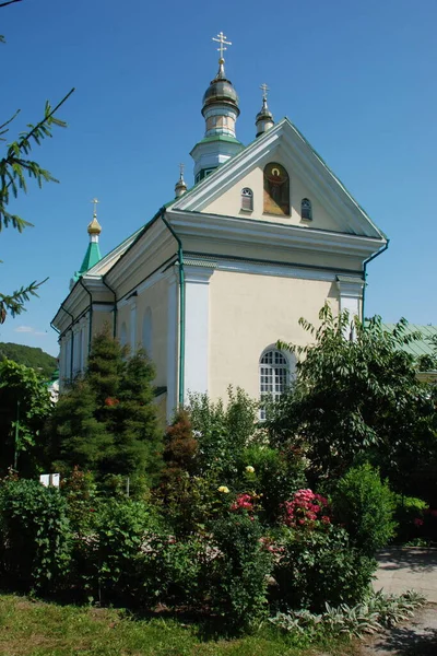 Monasheskyy Edificio Epifanía Monasterio Gran Iglesia —  Fotos de Stock