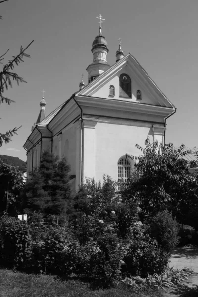 Monasheskyy Edificio Monastero Dell Epifania Grande Chiesa — Foto Stock