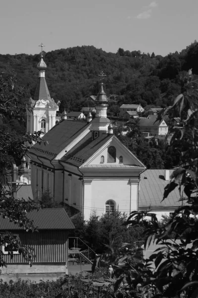 Clădirea Monasheskyy Mănăstirea Epifanie Biserica Mare — Fotografie, imagine de stoc