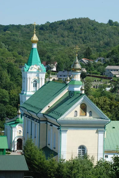 Monasheskyy Bâtiment Monastère Epiphany Grande Église — Photo