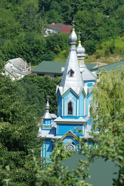 Holy Cross Church Old Wooden Church Church Exaltation Holy Cross — Foto de Stock