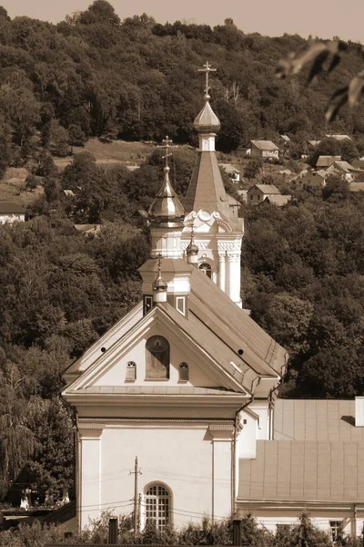 Monasheskyy Byggnad Epiphany Kloster Stor Kyrka — Stockfoto