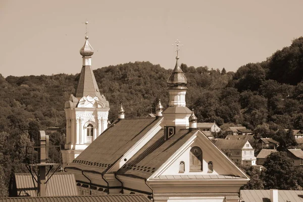 Monasheskyy Byggnad Epiphany Kloster Stor Kyrka — Stockfoto