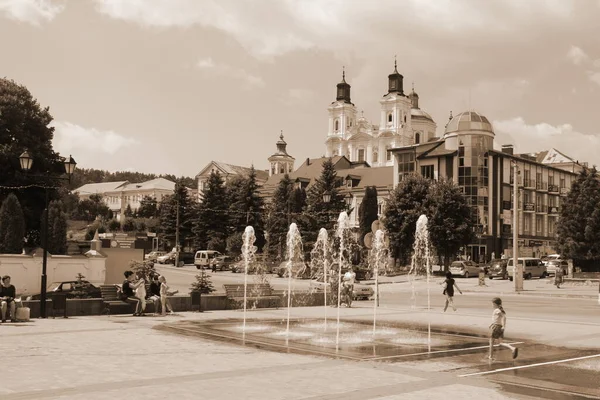 Historic Part Old Town Cathedral Transfiguration Great Church —  Fotos de Stock