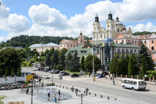 Historic Part Old Town Cathedral Transfiguration Great Church — Stock Fotó