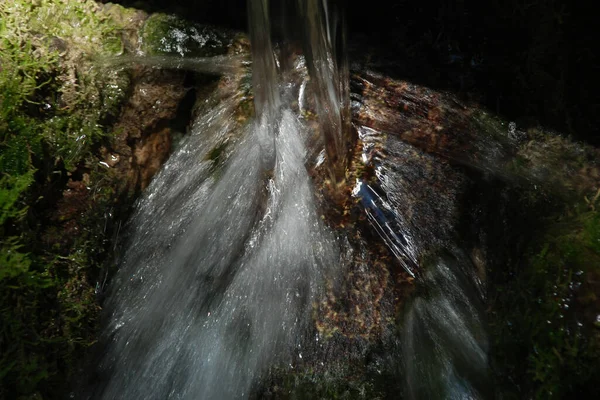 Mountain Stream Stream Brook Brook Watercourse Waterfall — Stockfoto