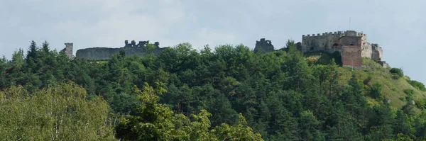 Vue Générale Colline Château — Photo