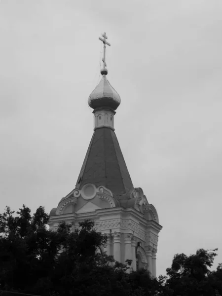 Monasheskyy Edificio Epifanía Monasterio Gran Iglesia — Foto de Stock