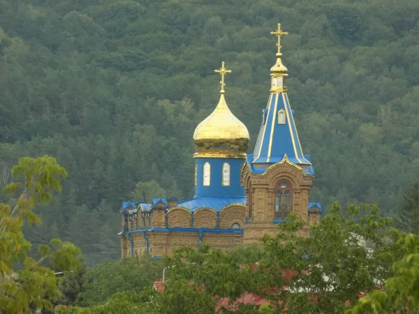 Святопокровская Полк Церковь Древняя Православная Церковь — стоковое фото