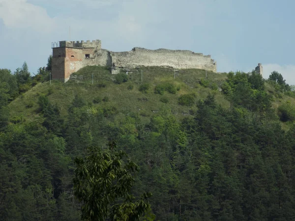 Vue Générale Colline Château — Photo