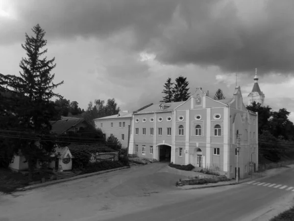 Het Historische Deel Van Oude Stad Monasheskyy Gebouw Epiphany Monastery — Stockfoto