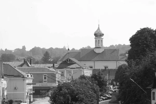 Historic Part Old Town Nicholas Cathedral Franciscan Monastery Old Great — Stock fotografie