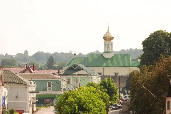 The historic part of the old town. St. Nicholas Cathedral (Franciscan Monastery).Old great church.The central street of the old town.