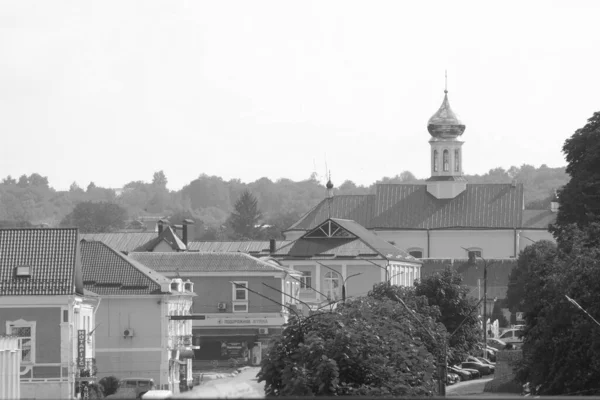 Historic Part Old Town Nicholas Cathedral Franciscan Monastery Old Great — 스톡 사진