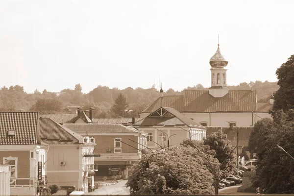 Historic Part Old Town Nicholas Cathedral Franciscan Monastery Old Great — Stock fotografie