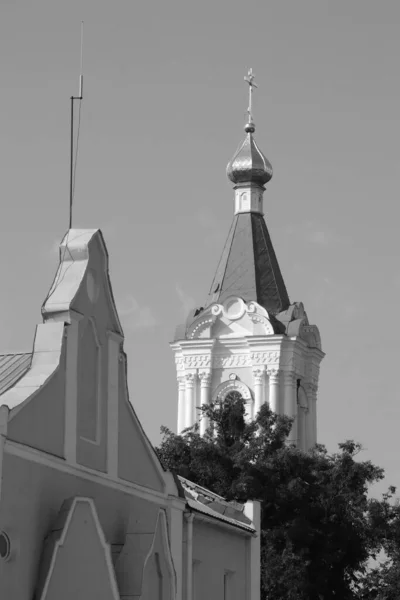 Monasheskyy Byggnad Epiphany Kloster Stor Kyrka — Stockfoto