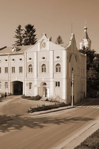Parte Histórica Del Casco Antiguo Monasheskyy Edificio Epifanía Monasterio Gran —  Fotos de Stock