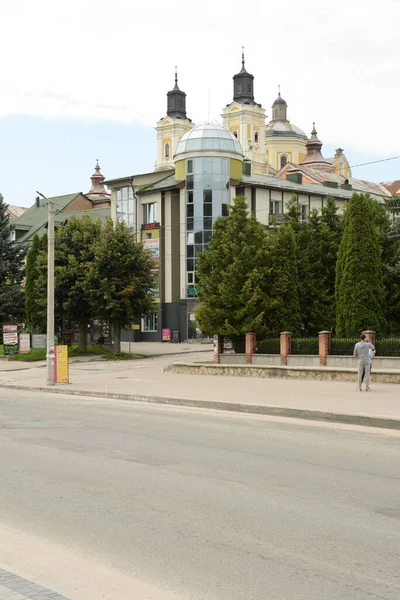 Historic Part Old Town Cathedral Transfiguration Great Church — Fotografia de Stock