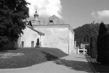 Eski şehrin tarihi kısmı. Eski kasaba, Central Street..