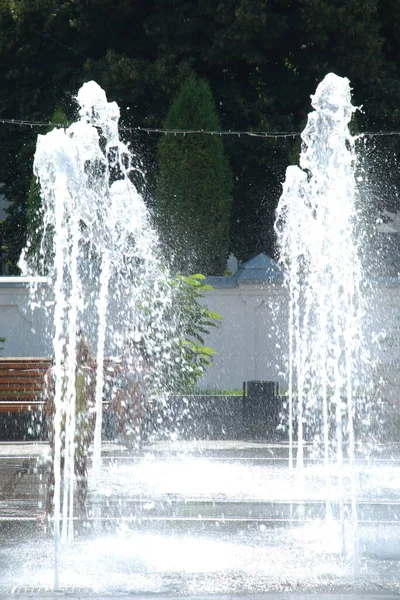 Fuente Plaza — Foto de Stock