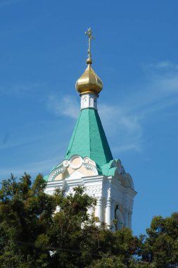 Manastır Epifani Manastırı 'nı inşa ediyor. 