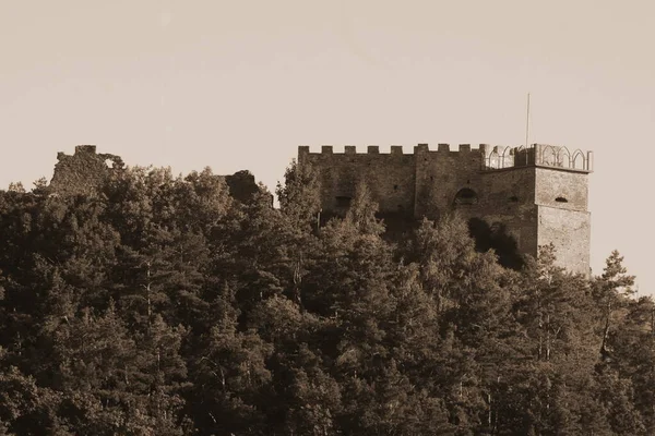 Γενική Άποψη Του Λόφου Castle — Φωτογραφία Αρχείου