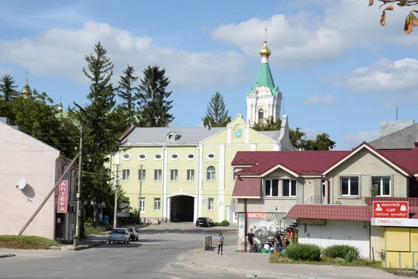 Historic Part Old Town Monasheskyy Building Epiphany Monastery Great Old — Stock Photo, Image