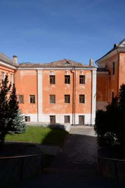 Eski şehrin tarihi kısmı. Eski kasaba binaları.