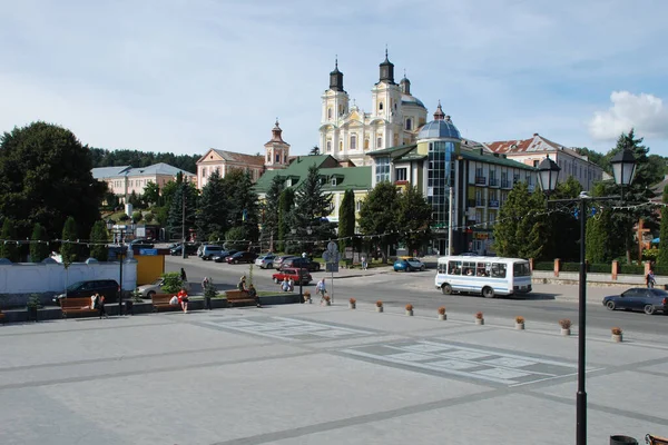 Historic Part Old Town Cathedral Transfiguration Great Church — Stock Fotó