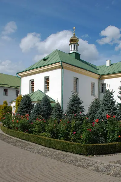 Monasheskyy Épület Vízkereszt Kolostor Nagy Templom — Stock Fotó