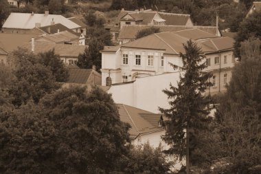 Eski şehrin tarihi kısmı..