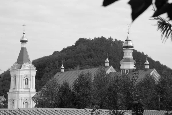 Monasheskyy Budynek Klasztor Objawień Wielki Kościół — Zdjęcie stockowe