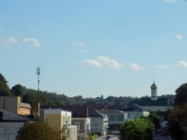 The historic part of the old town. St. Nicholas Cathedral (Franciscan Monastery).Old great church.The central street of the old town.          
