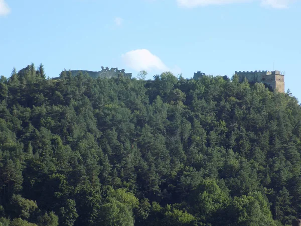 Allgemeiner Blick Auf Den Burgberg — Stockfoto